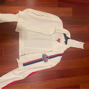 Dickies crop denim jacket.